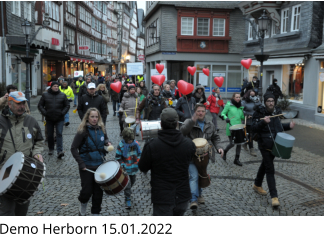 Demo Herborn 15.01.2022