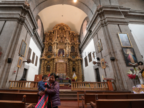 In einer Kirche