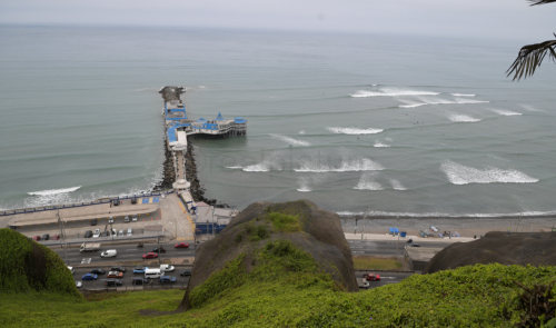 Strandabschnitt in Lima