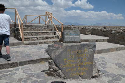 Aussichtspunkt am Patapampa Pass